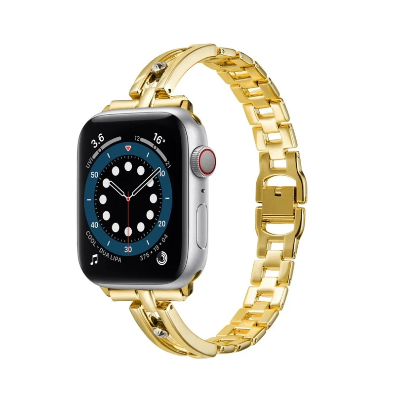 Super angenehm Universell Apple Metall und Strass armband