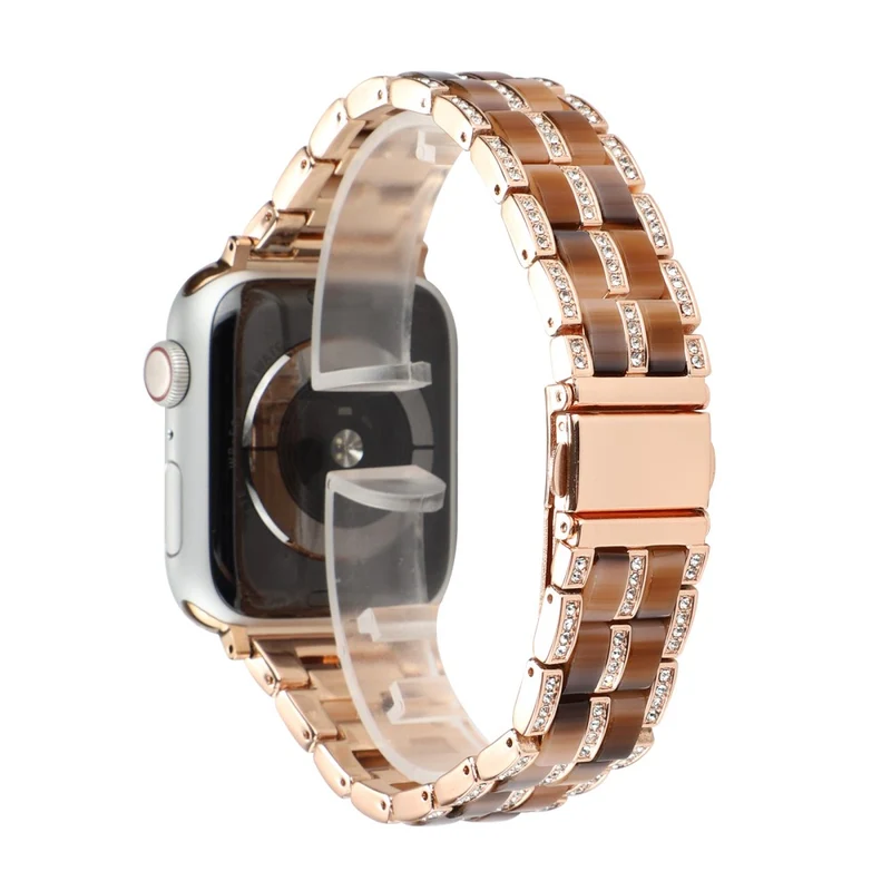 Mega chillig Universell Apple Metall und Strass armband
