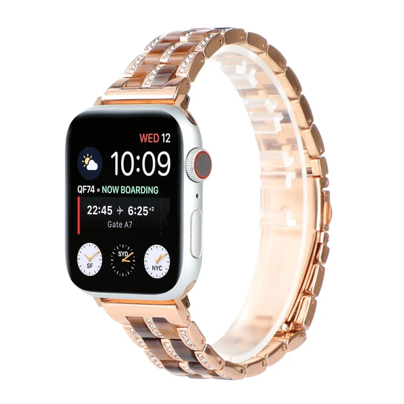 Mega chillig Universell Apple Metall und Strass armband