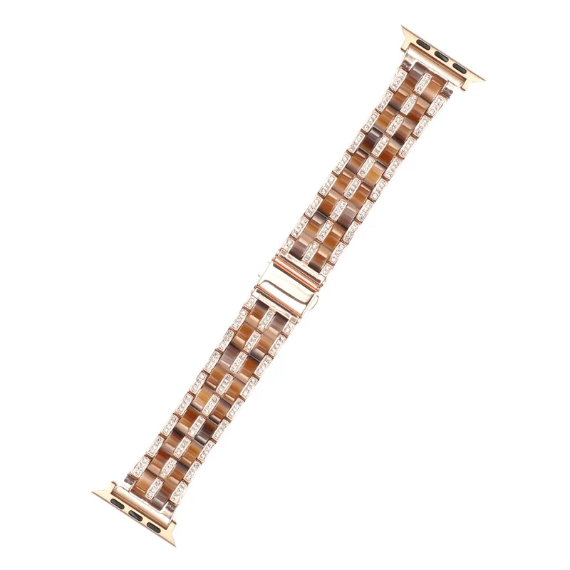 Mega chillig Universell Apple Metall und Strass armband