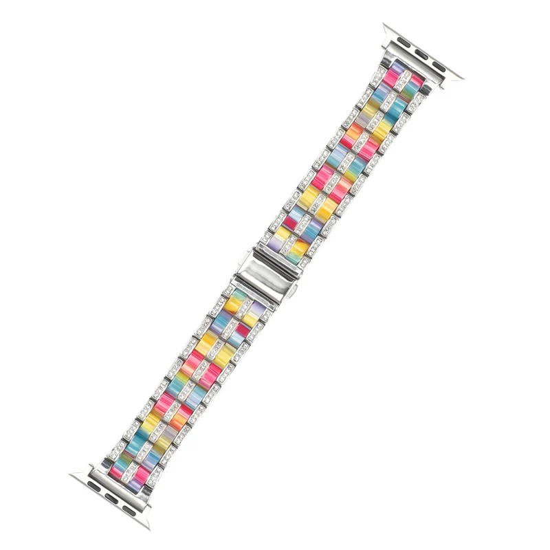 Mega chillig Universell Apple Metall und Strass armband
