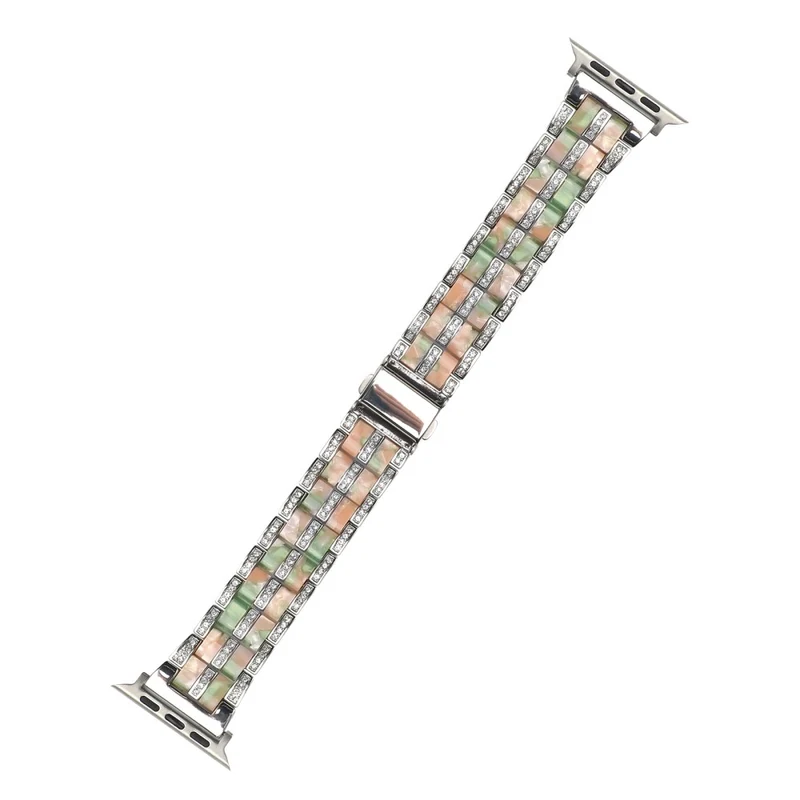 Mega chillig Universell Apple Metall und Strass armband