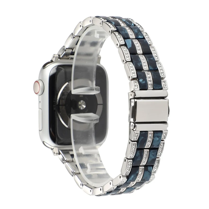 Mega chillig Universell Apple Metall und Strass armband