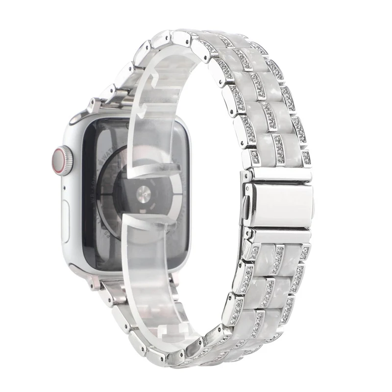 Mega chillig Universell Apple Metall und Strass armband