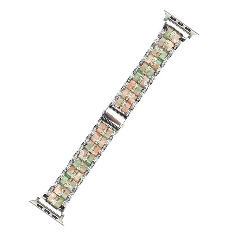 Mega chillig Universell Apple Metall und Strass armband