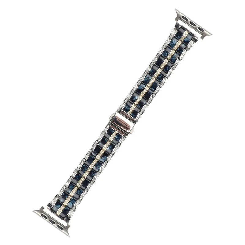 Mega chillig Universell Apple Metall und Strass armband