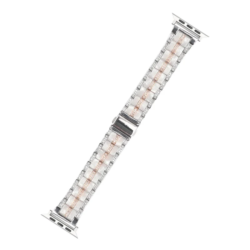 Mega chillig Universell Apple Metall und Strass armband