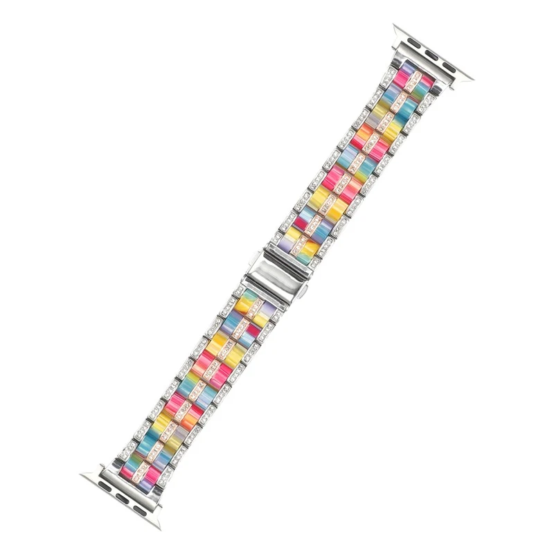 Mega chillig Universell Apple Metall und Strass armband