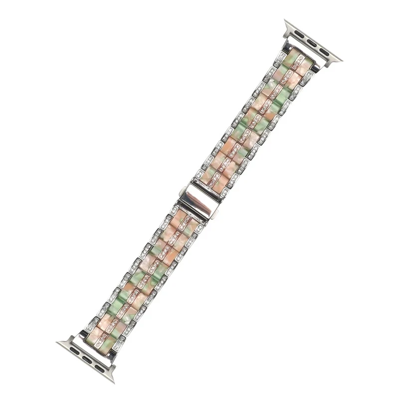Mega chillig Universell Apple Metall und Strass armband