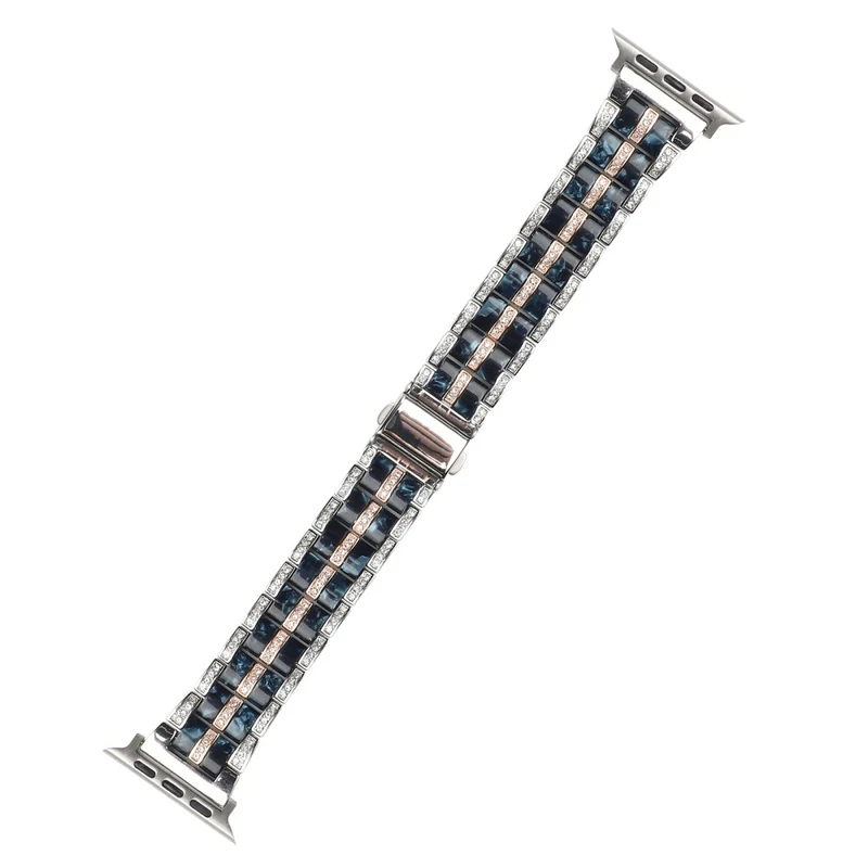 Mega chillig Universell Apple Metall und Strass armband