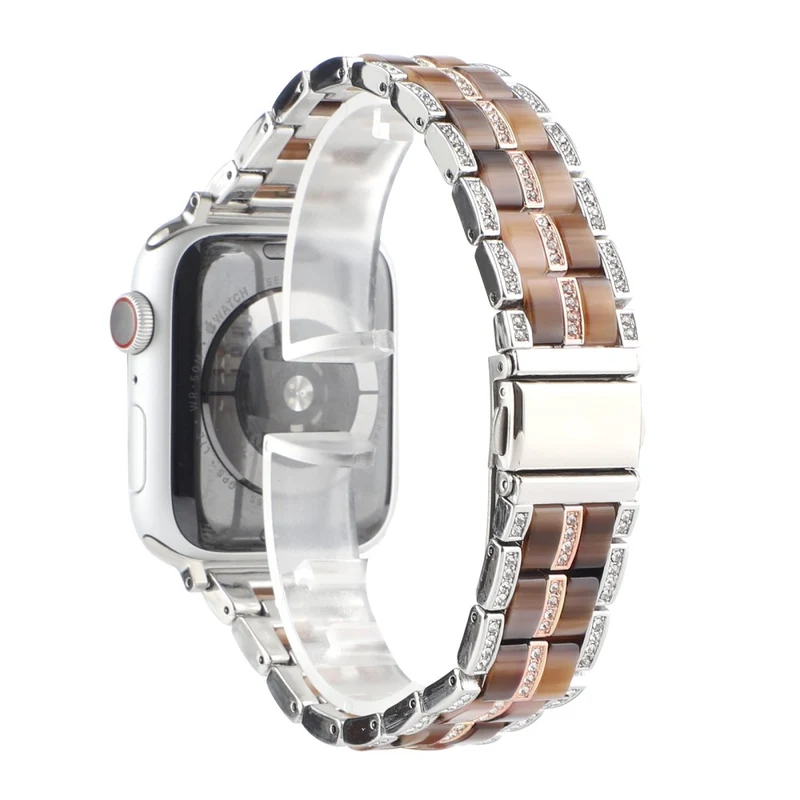 Mega chillig Universell Apple Metall und Strass armband