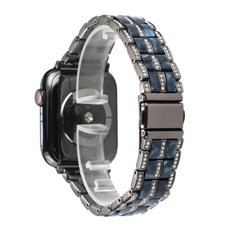 Mega chillig Universell Apple Metall und Strass armband