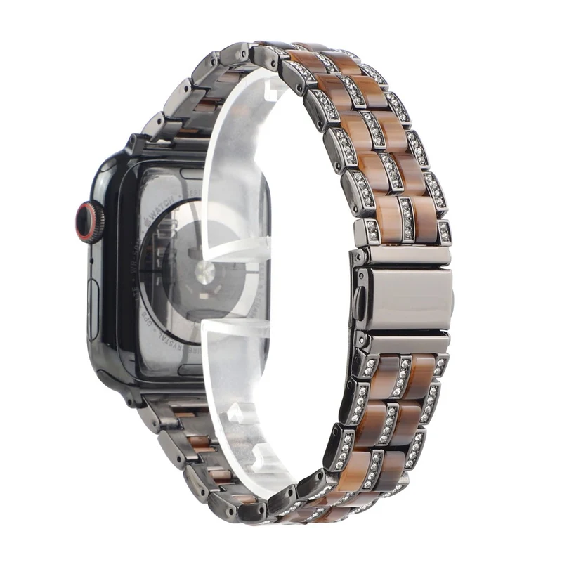 Mega chillig Universell Apple Metall und Strass armband