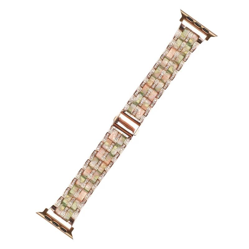 Mega chillig Universell Apple Metall und Strass armband