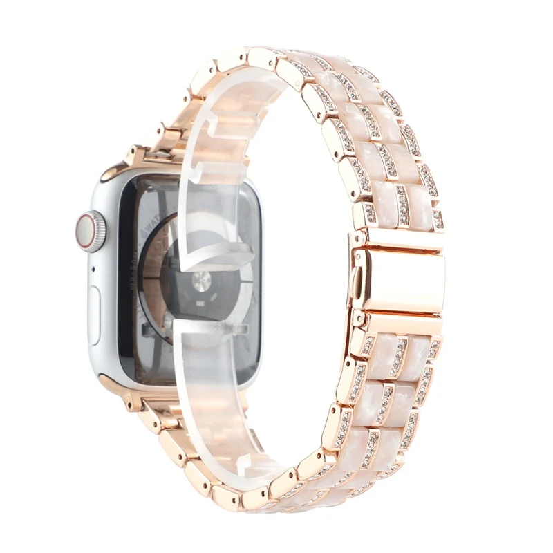Mega chillig Universell Apple Metall und Strass armband
