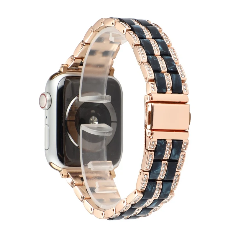Mega chillig Universell Apple Metall und Strass armband