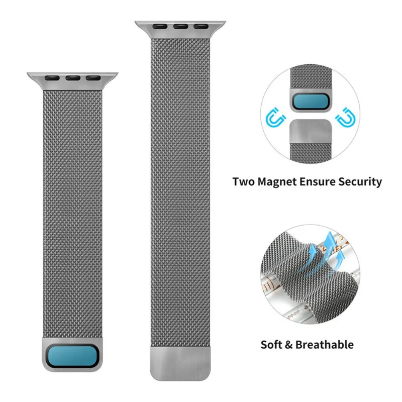 Bemerkenswert robust Universell Apple Metall armband