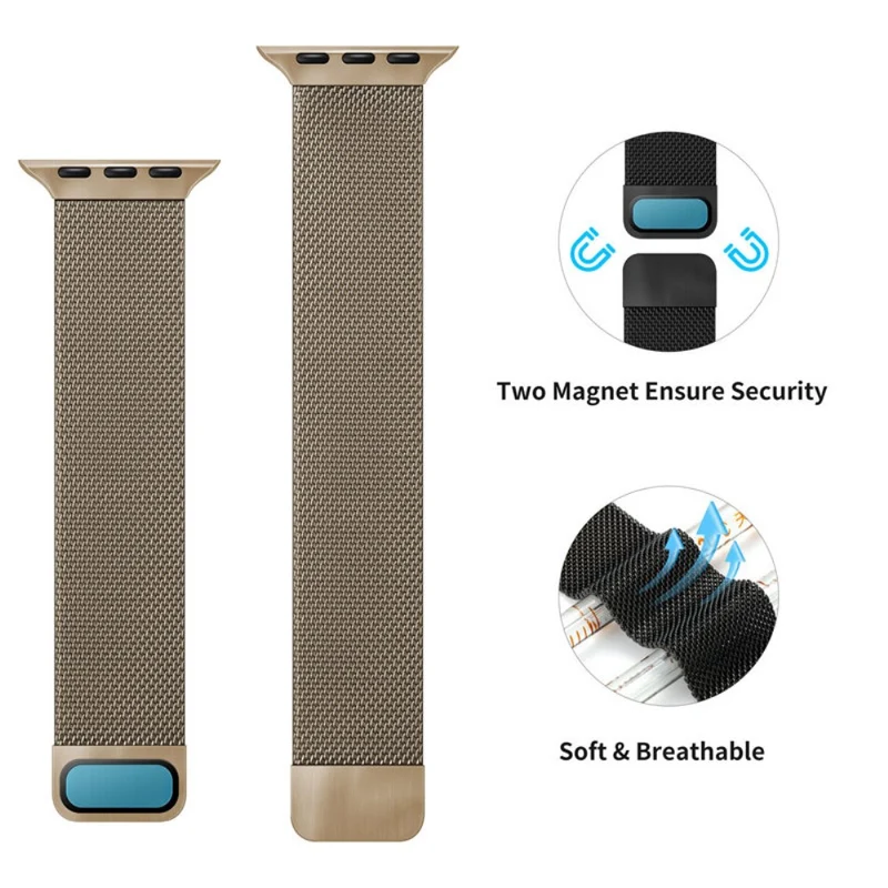 Bemerkenswert robust Universell Apple Metall armband