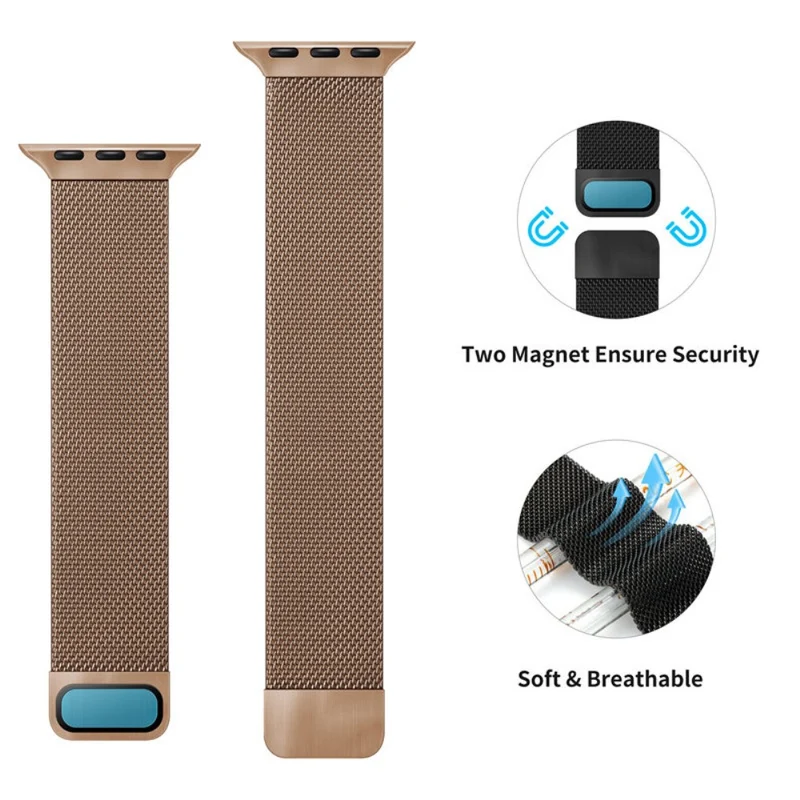 Bemerkenswert robust Universell Apple Metall armband
