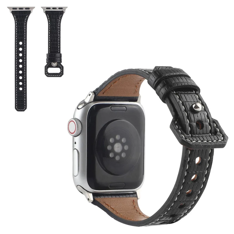 Wirklich schick Universell Apple Echtes Leder armband