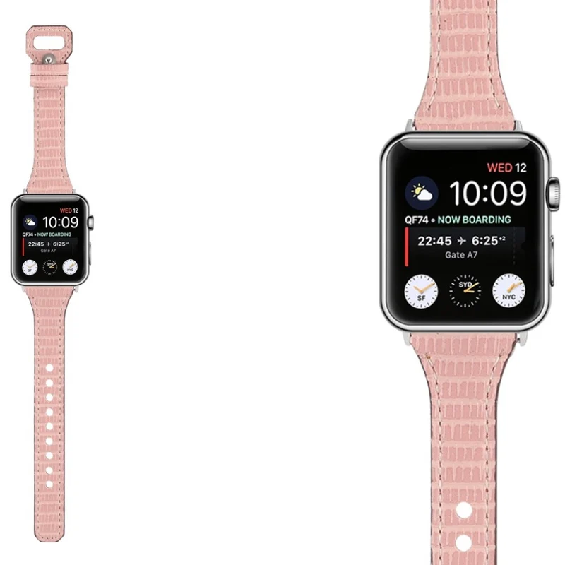 Wirklich schick Universell Apple Echtes Leder armband