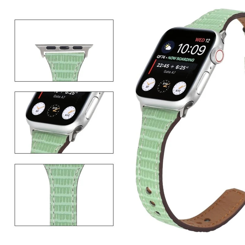 Wirklich schick Universell Apple Echtes Leder armband
