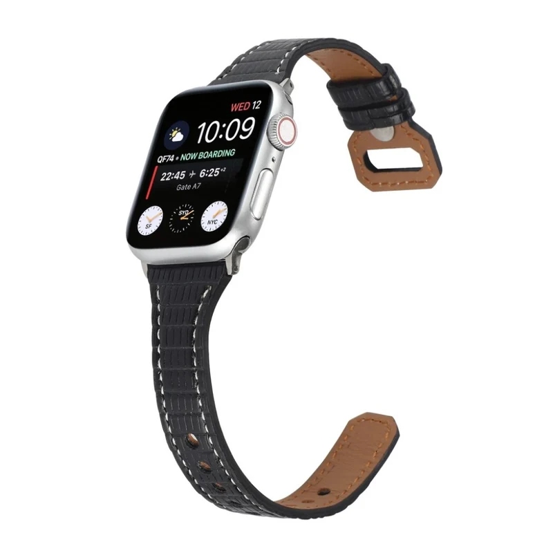 Wirklich schick Universell Apple Echtes Leder armband
