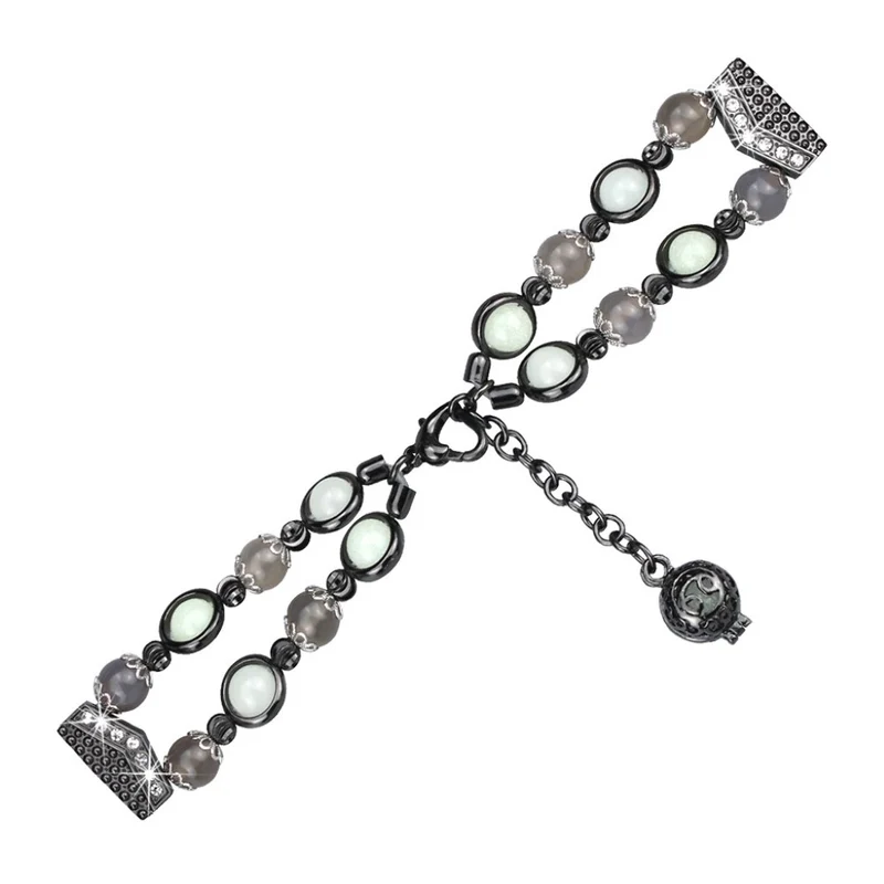 Megastark Universell Metall und Stein armband