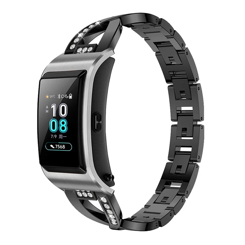 Mega pflegeleicht Universell Metall und Strass armband