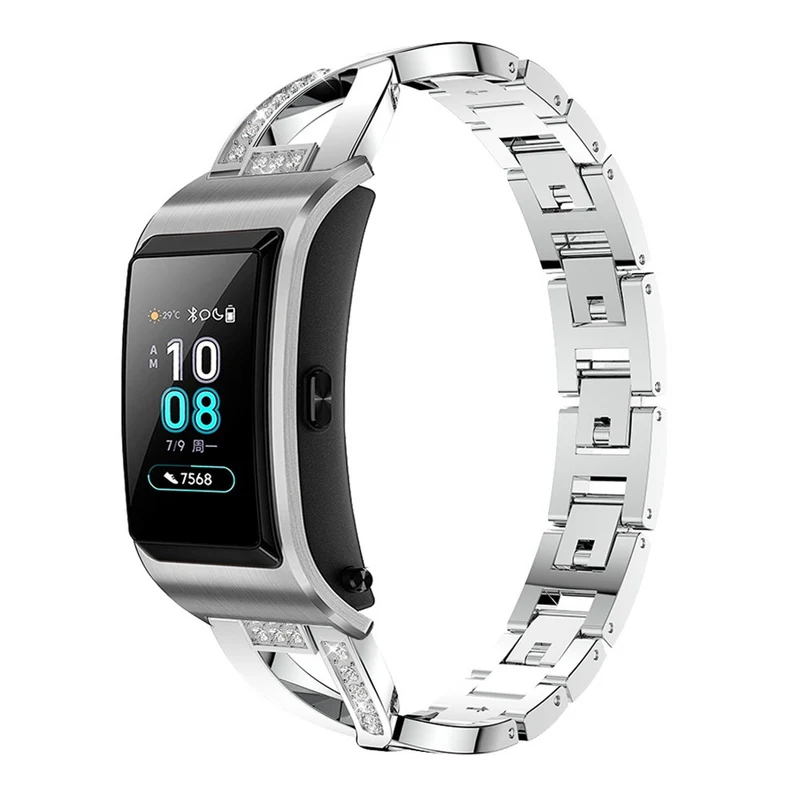Mega pflegeleicht Universell Metall und Strass armband