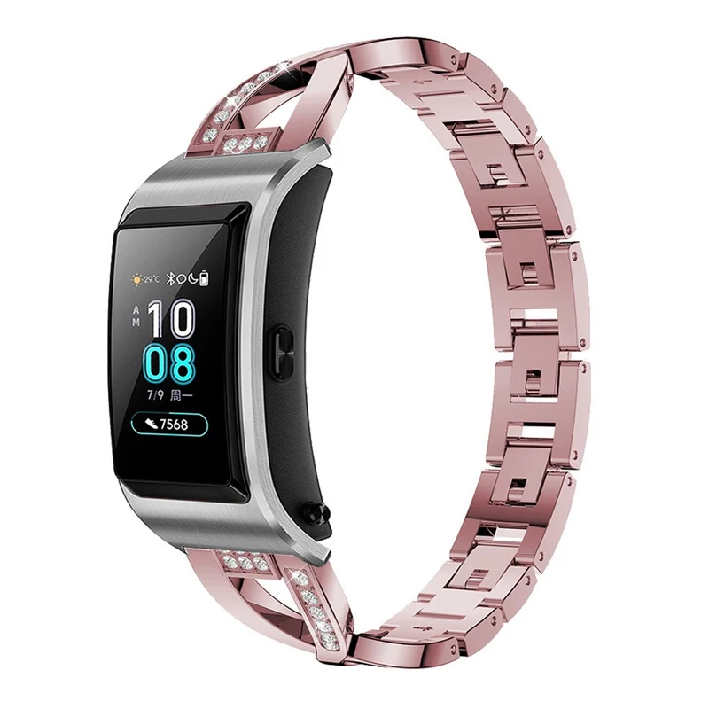 Mega pflegeleicht Universell Metall und Strass armband