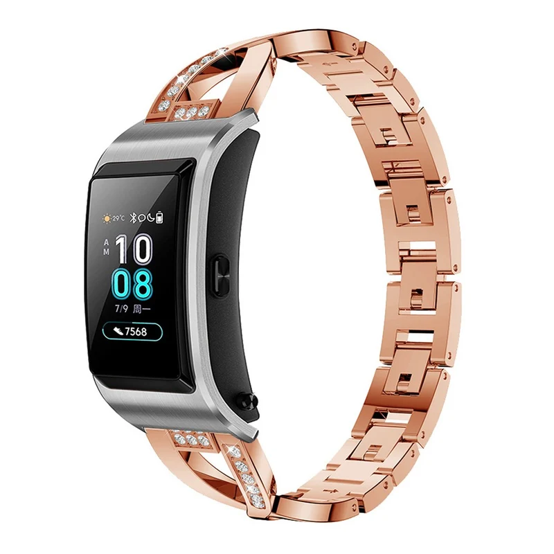 Mega pflegeleicht Universell Metall und Strass armband