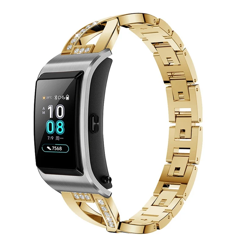 Mega pflegeleicht Universell Metall und Strass armband