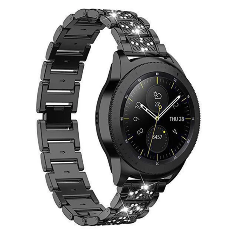 Mega haltbar Universell Metall und Strass armband