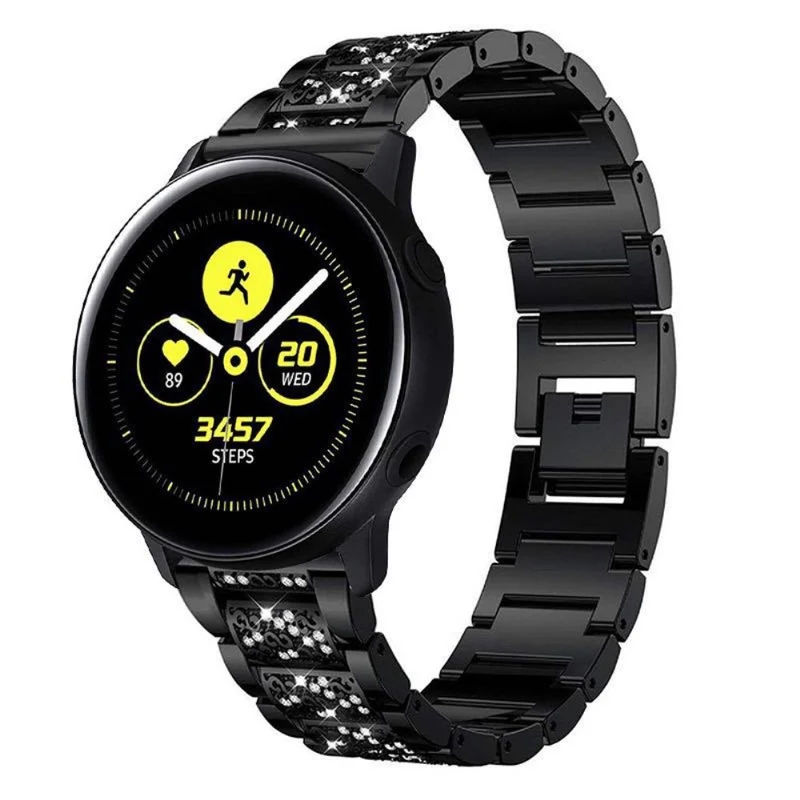 Mega haltbar Universell Metall und Strass armband
