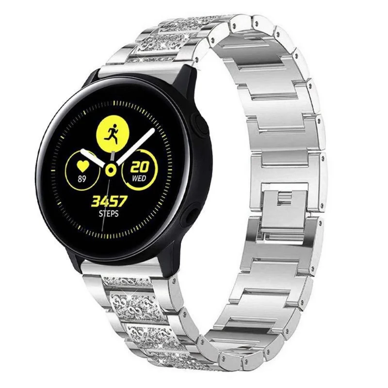 Mega haltbar Universell Metall und Strass armband