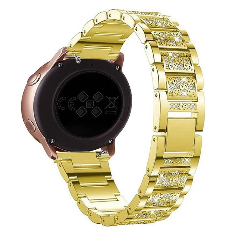 Mega haltbar Universell Metall und Strass armband