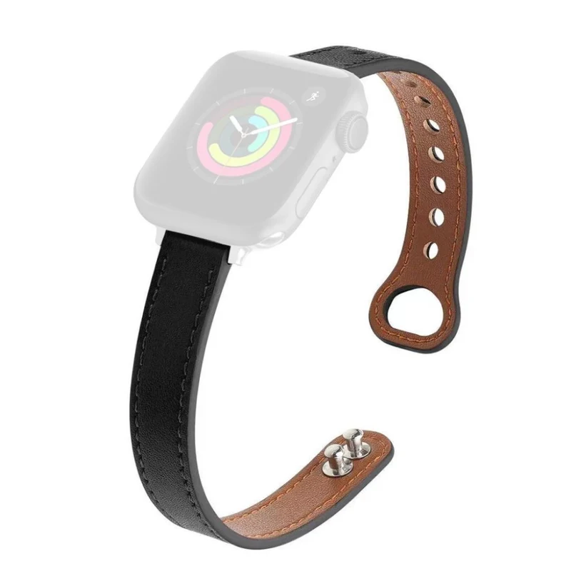 Absolut ordentlich Universell Apple Kunstleder armband