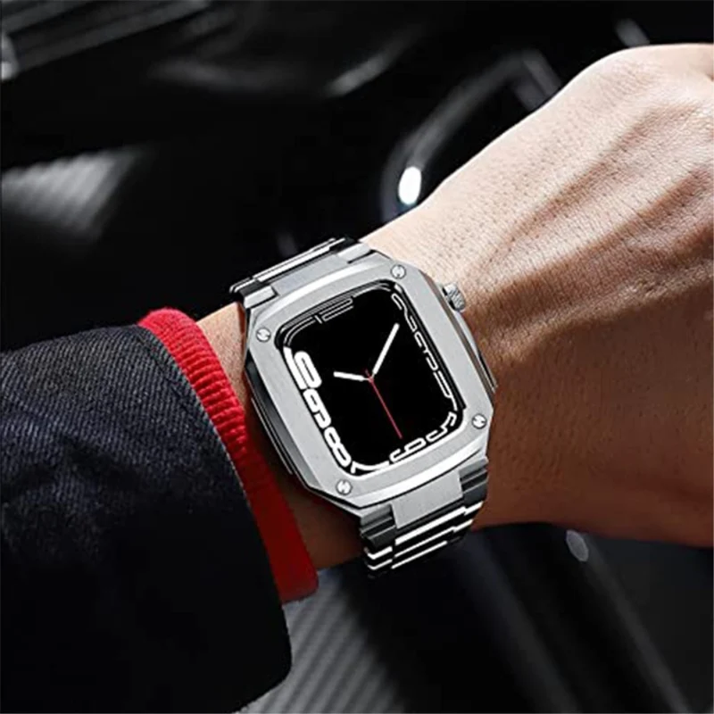 Sehr langlebig Apple Watch Series 7 41mm Metall armband