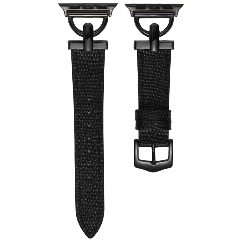 Apple Watch Series 7 41mm Metall und Kunstleder armband
