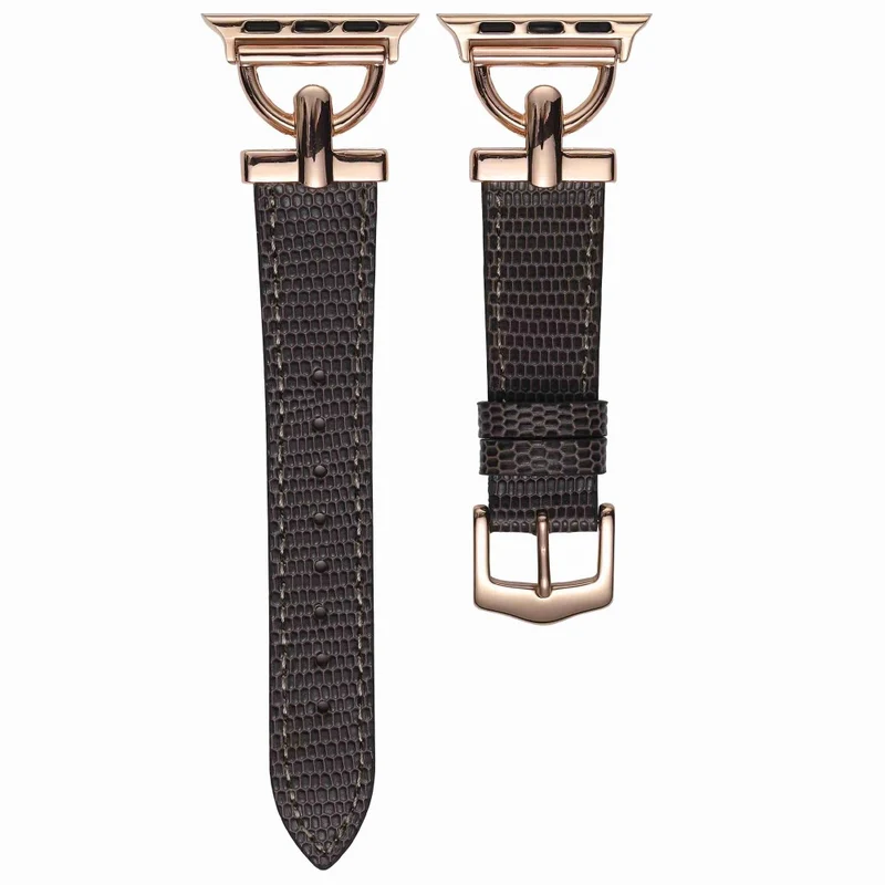 Apple Watch Series 7 41mm Metall und Kunstleder armband