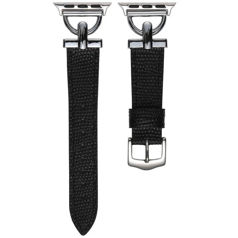 Apple Watch Series 7 41mm Metall und Kunstleder armband