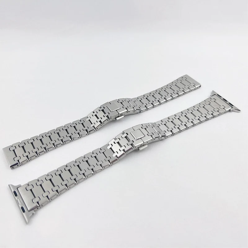 Absolut bequem Apple Watch Series 7 41mm Metall armband