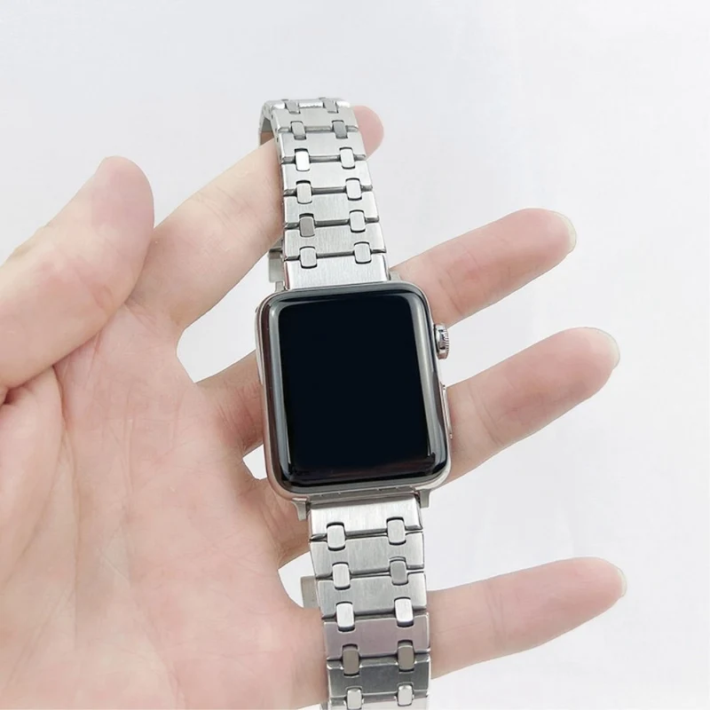 Absolut bequem Apple Watch Series 7 41mm Metall armband
