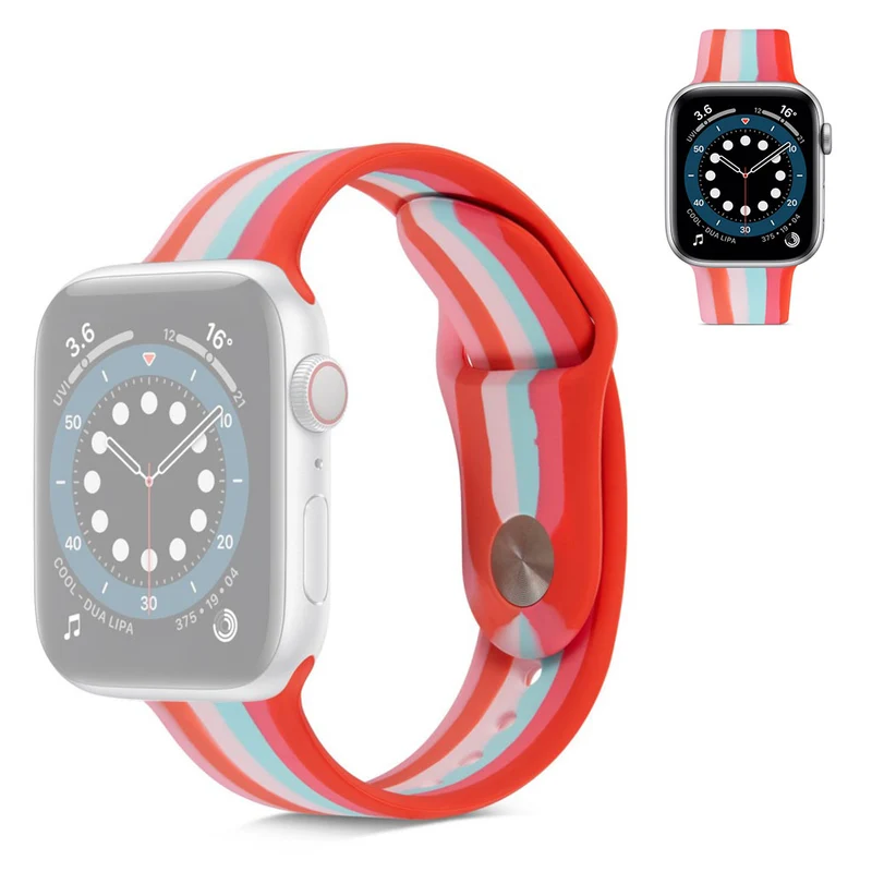 Mega modisch Universell Apple Silikon / TPU armband - Größe: S