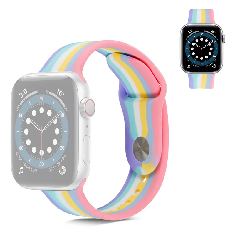 Mega modisch Universell Apple Silikon / TPU armband - Größe: S
