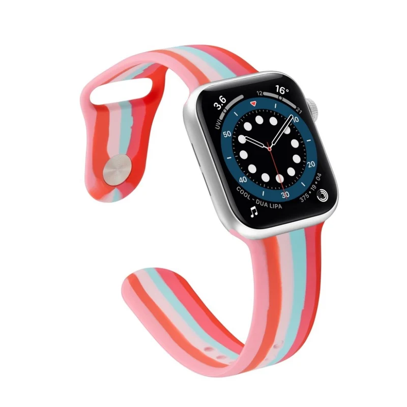 Mega modisch Universell Apple Silikon / TPU armband - Größe: S