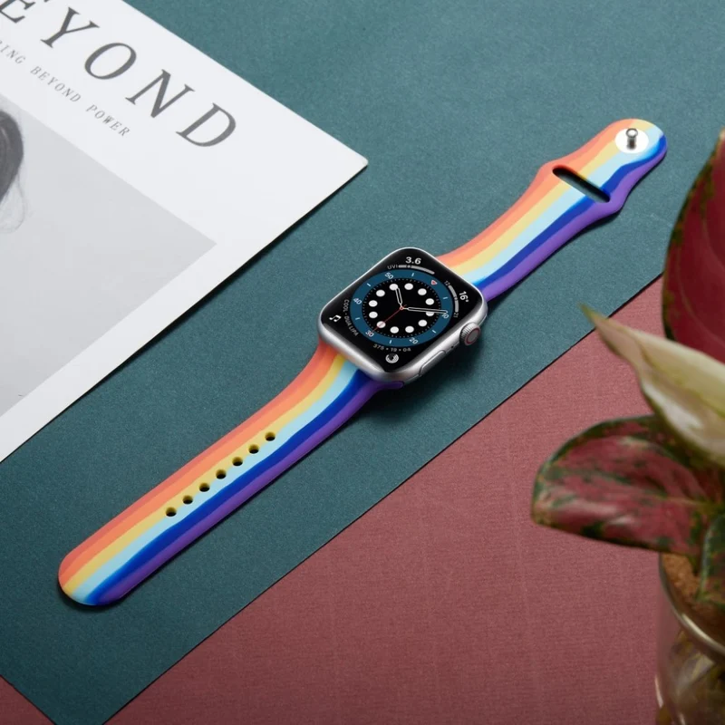 Mega modisch Universell Apple Silikon / TPU armband - Größe: S