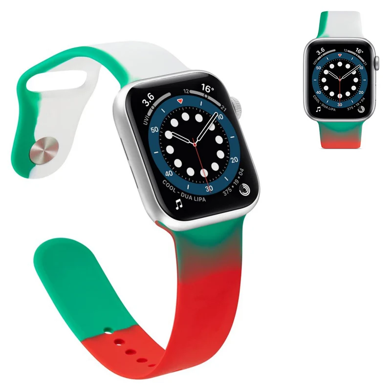 Sehr langlebig Universell Apple Silikon / TPU armband - Größe: S
