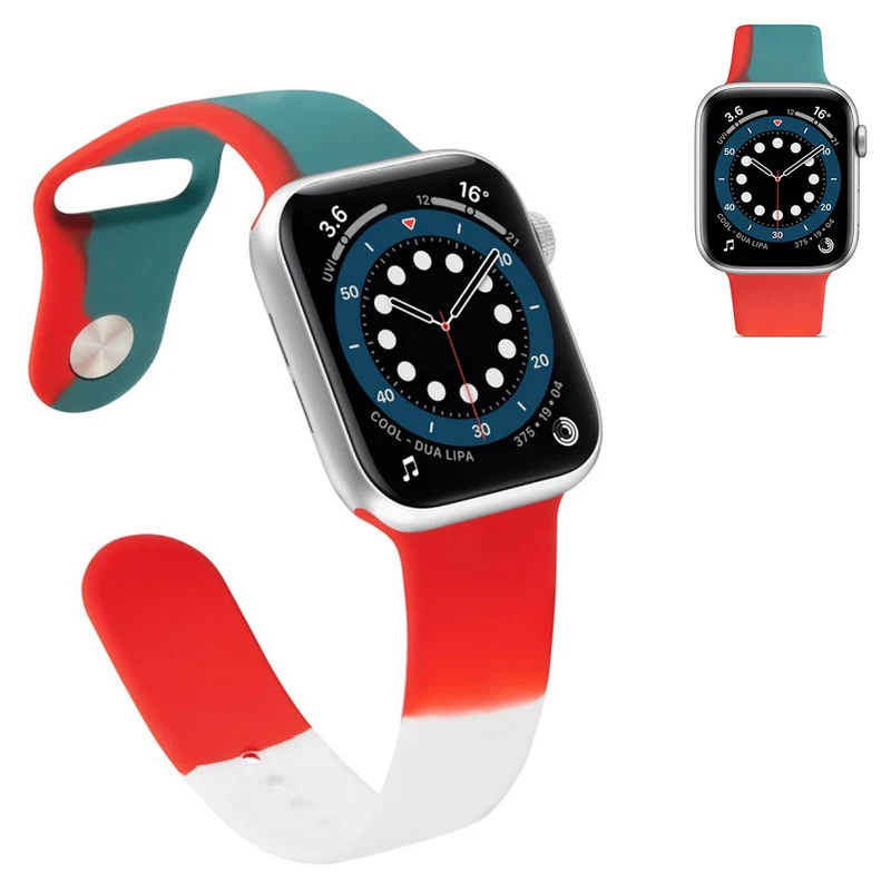 Sehr langlebig Universell Apple Silikon / TPU armband - Größe: S